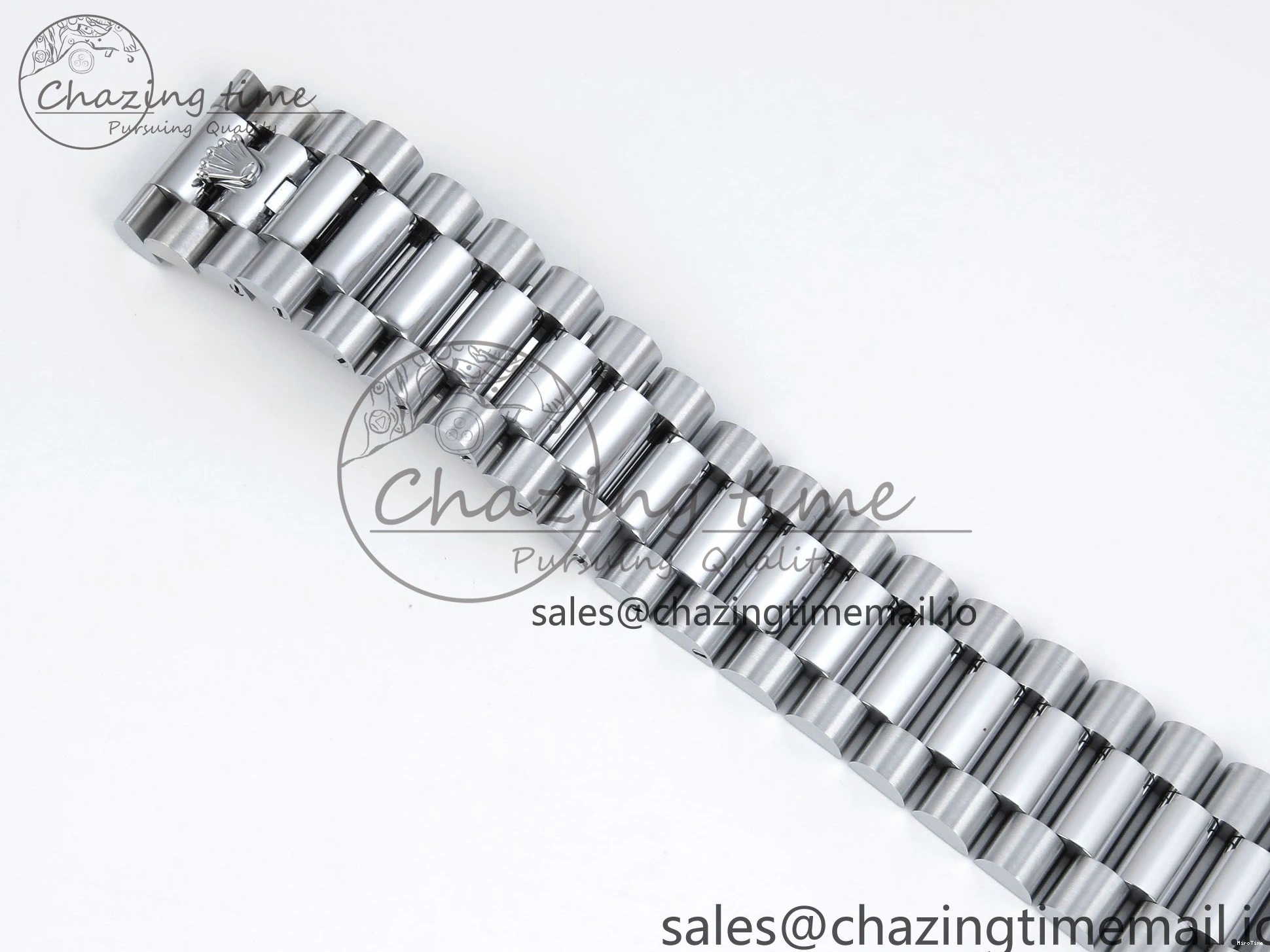 MiroTime 0409 Seasonal DayDate 40 SS QF 1:1 Best Edition Blue Black Dial Diamonds Bezel on President Bracelet A2836 V5 (Gain Weight) 482